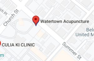 Watertown Acupuncture Map Image